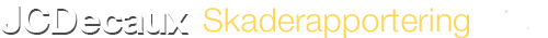 jcdecaux Skaderapportering